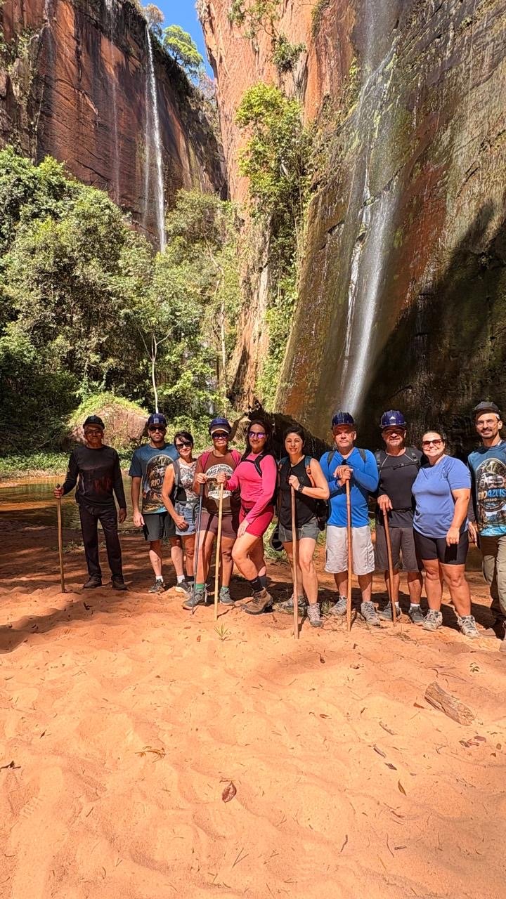 Cliente da Brasileiro Viagem em roteiro no cerrado