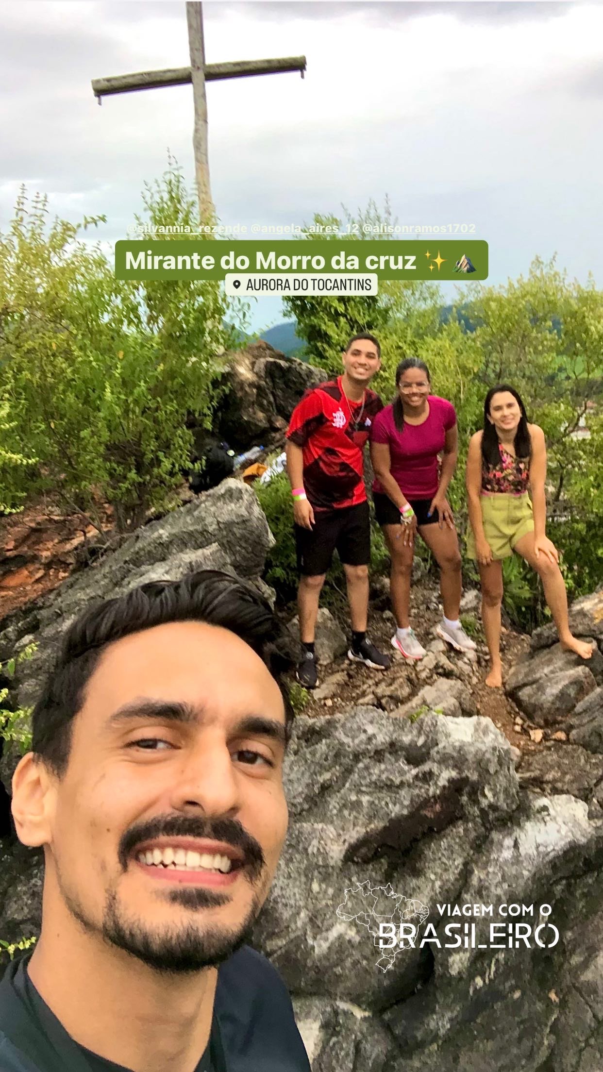 Cliente da Brasileiro Viagem em roteiro no cerrado