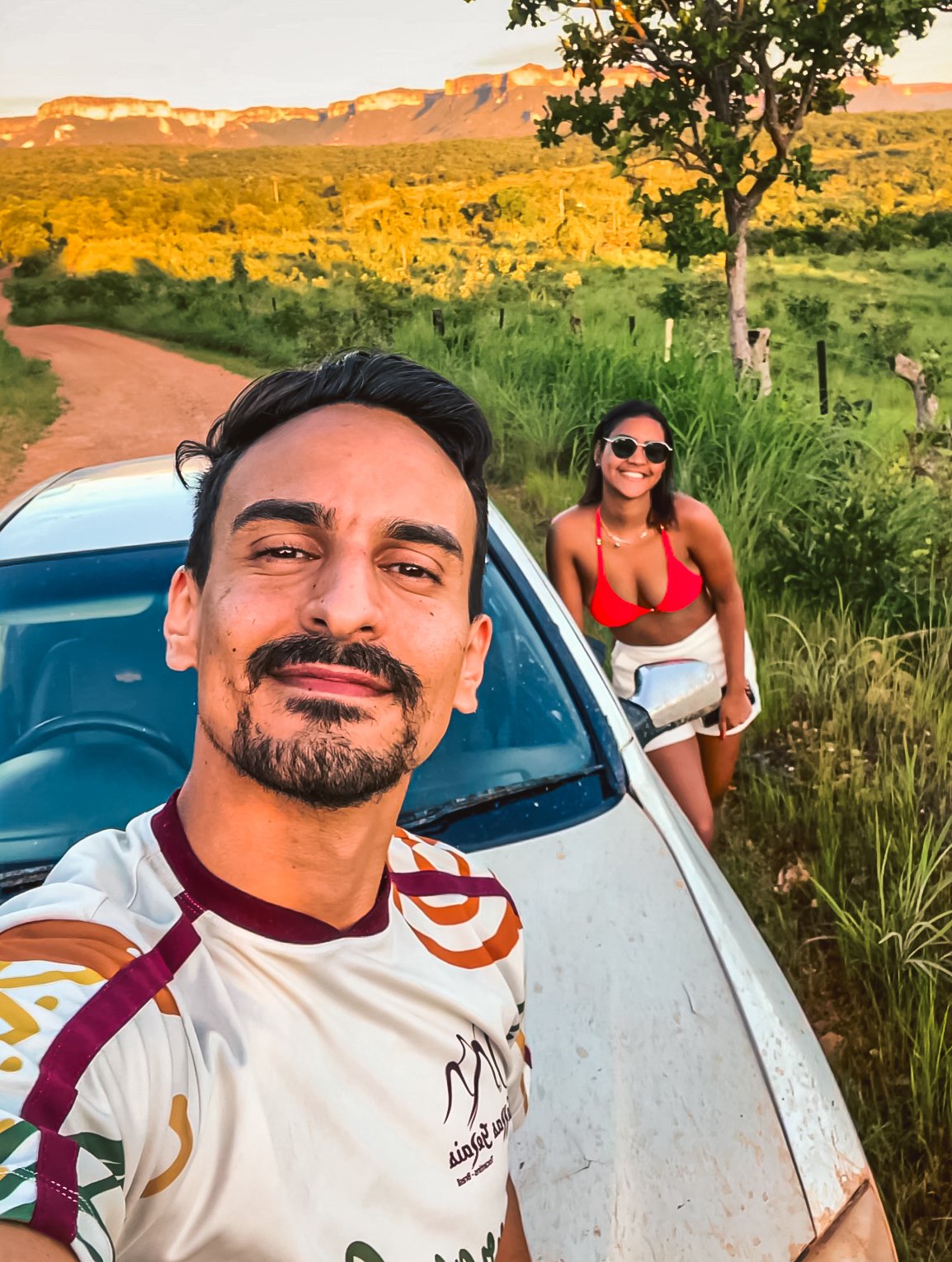 Cliente da Brasileiro Viagem em roteiro no cerrado